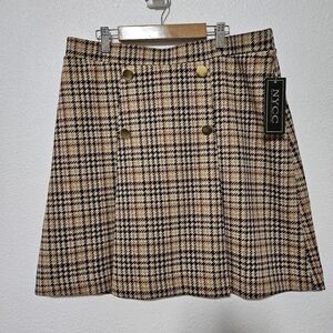 NWT New York Clothing company pleated skirt size large